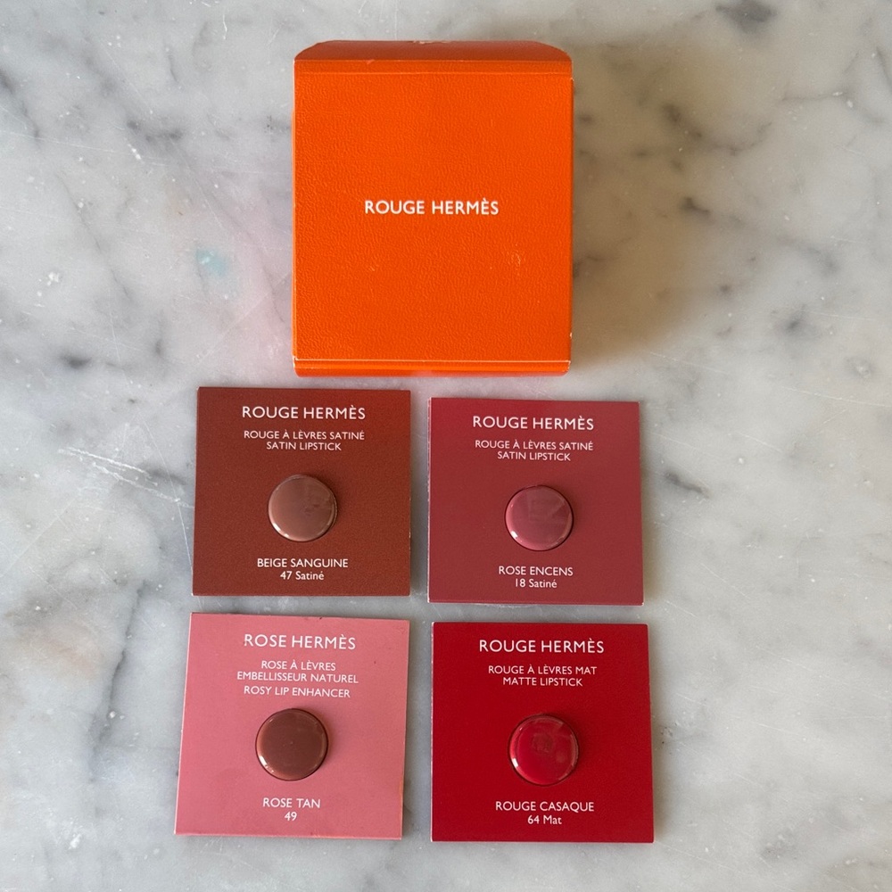 Hermès Rouge Lipstick sampler  Set